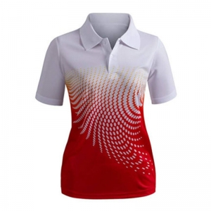 Women Polo Sublimation Shirt